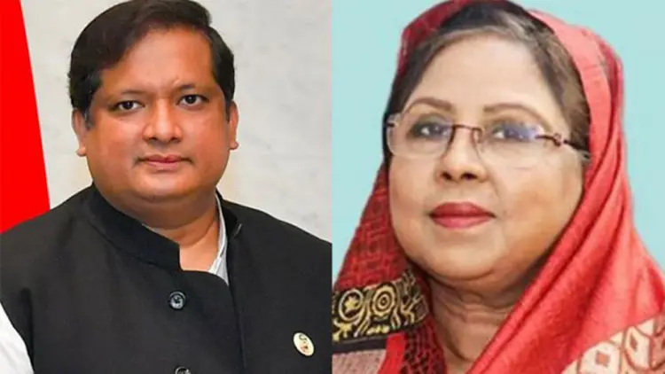 সাবেক প্রতিমন্ত্রী রাসেল ও চুমকির আয়কর নথি জব্দ